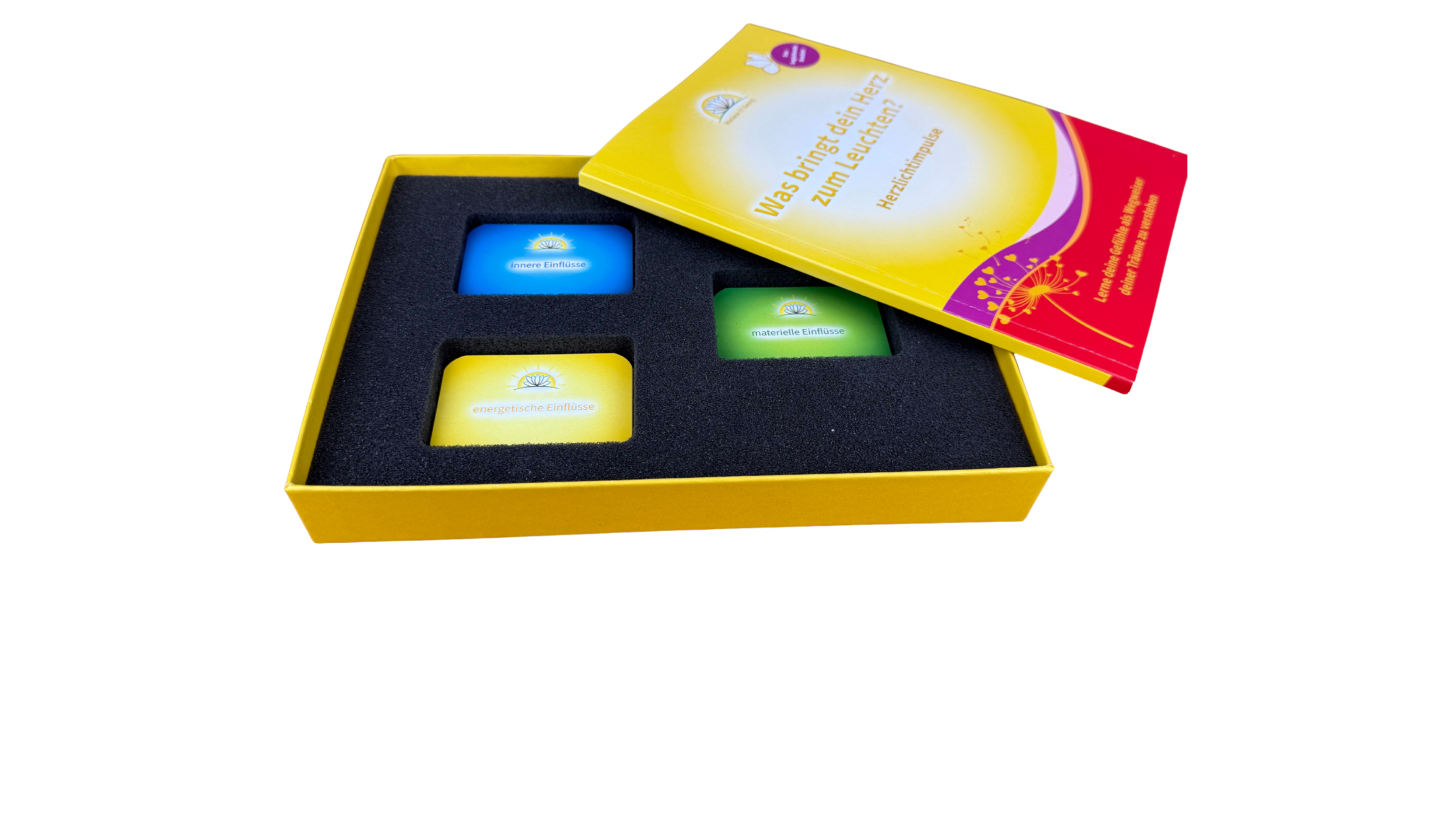 Was bringt dein Herz zum Leuchten? - Herzlichtimpulse Kartenset